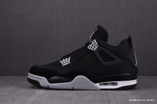 DH7138-006 SE 4 DH7138-006 Retro Jordan Canvas Black 0315